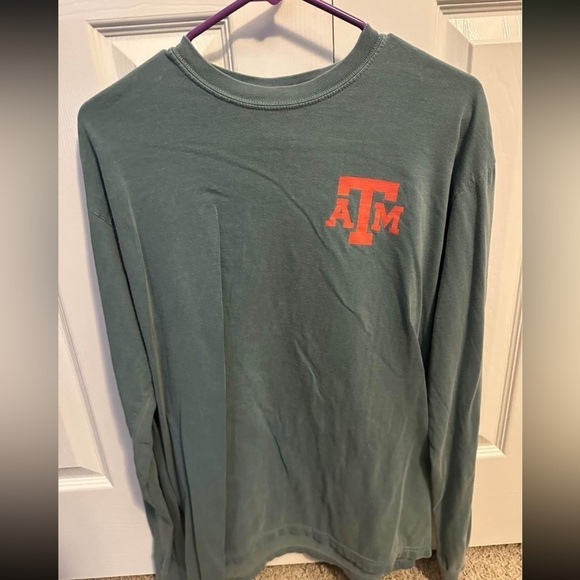 Comfort Colors Texas A&M Long Sleeve Shirt Size M - Picture 1 of 2